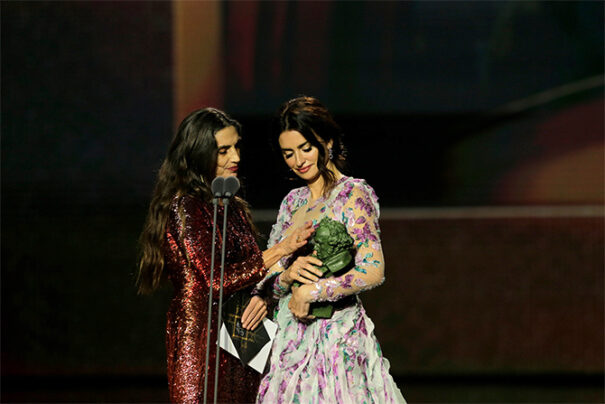 Ángela Molina y Penélope Cruz (Foto: Miguel Córdoba / Academia Cine)