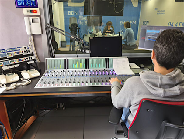 BDN Radio Ciutat de Badalona con AEQ