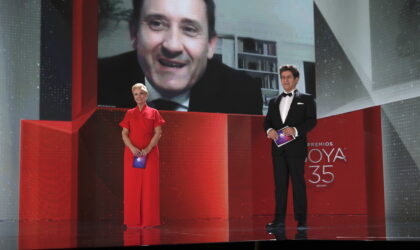 Adolfo Blanco, distribuidor de El padre, ganadora del Goya Mejor Película Europea (Foto: Miguel Córdoba/Academia de Cine)