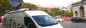 M-Three Satcom y ESD2 ganan el concurso de RTVE para el servicio en Madrid de contribuciones con mochilas 4G