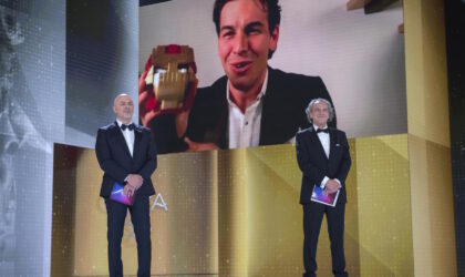 Mario Casas, Goyas 2021 (Foto: Miguel Córdoba/Academia de Cine)