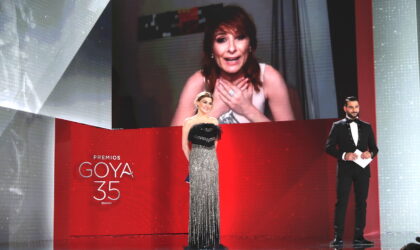 Nathalie Poza, por La boda de Rosa, Goya Mejor Actriz de Reparto (Foto: Miguel Córdoba/Academia de Cine)