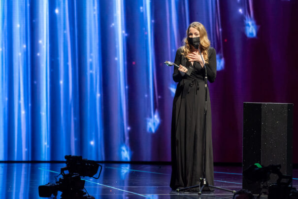 Pilar Palomero, Premios Feroz 2021 (Foto: Santiago Píxel)