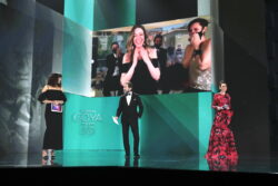 Pilar Palomero por Las niñas, Ganadora Goya Mejor Dirección Novel (Foto: Miguel Córdoba/Academia de Cine)