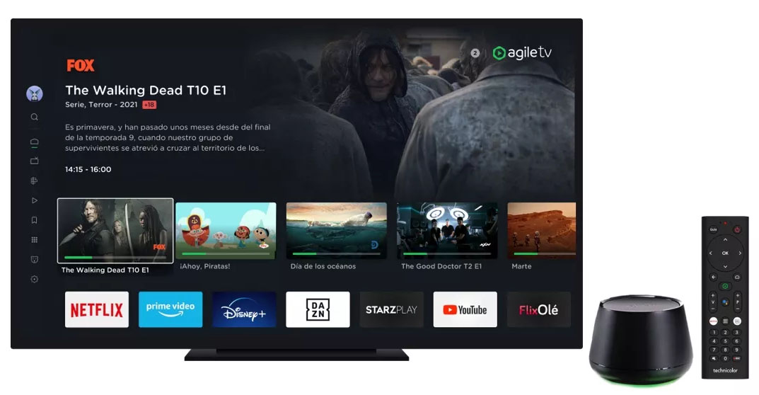 Agile TV ofrecerá su servicio premium a los clientes de Yoigo