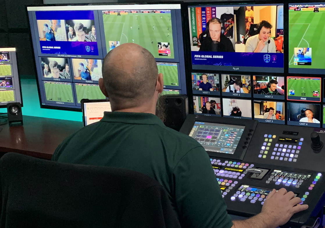 Grass Valley GV AMPP boosts cloud production for EA esports events