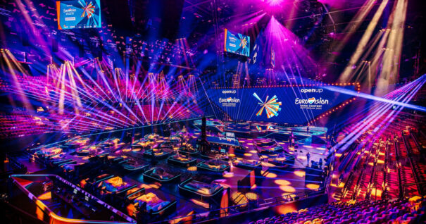 Escenario de Eurovisión 2021 . (Foto: Nathan Reinds / NPO NOS AVROTROS)