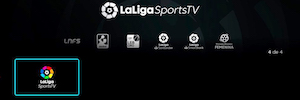 Movistar+ incorpora a su servicio la aplicación LaLigaSportsTV