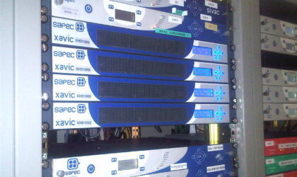 Rack equipos Sapec