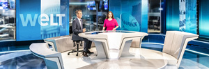 Vizrt provides software-based production tools for new Welt studio