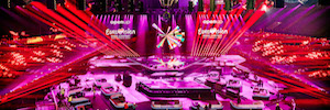 Cientos de luminarias MA Lighting, ClayPaky y Ayrton llenan de luz el Festival de Eurovisión