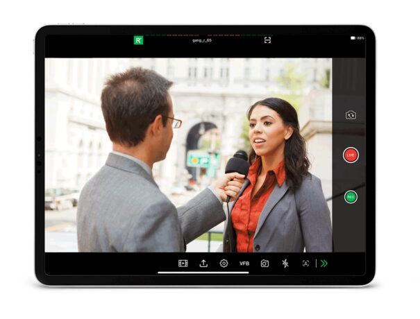 TVU Anywhere Center Stage iPad