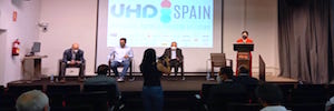 UHD Spain 展示了西班牙首个通过卫星、DTT 和互联网同时进行的 UHD 广播