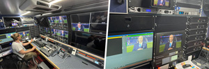 TV Start renueva su estudio de producción y unidad móvil con Crossnet de AEQ