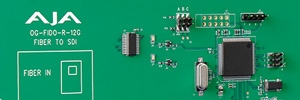 AJA amplía su gama de soluciones openGear con conversores de fibra a 12G-SDI