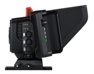 Blackmagic Studio Camera 4K - Conexiones laterales