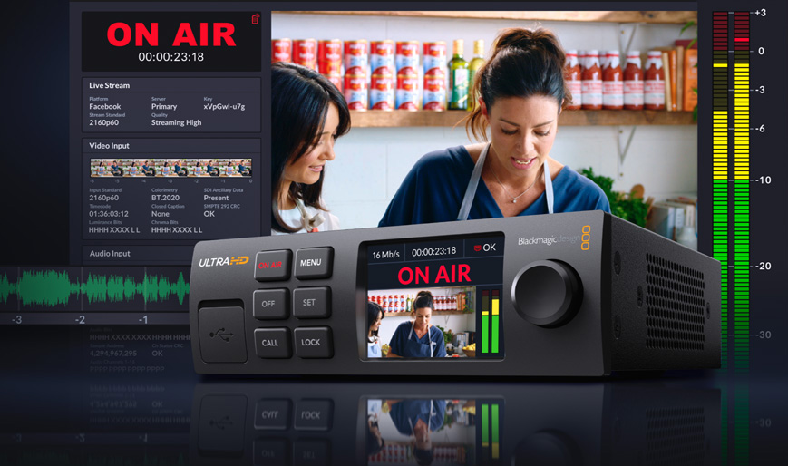 Blackmagic brings UHD to streaming with Web Presenter 4K