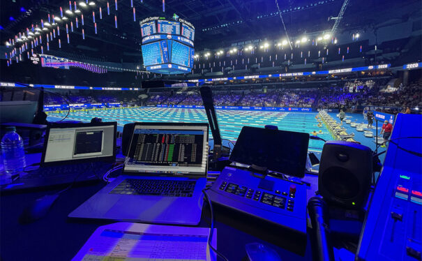 Dodd Technologies - Riedel Bolero Artist - US Swim Trials