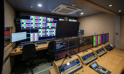 Unidad móvil O2 Czech Republic S12T- Broadcast Solutions