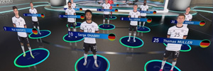 ITV Sport (UK) personaliza su retransmisión de la Euro 2020 con la realidad aumentada de Vizrt