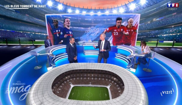 Vizrt XR en TF1 - UEFA Euro 2020
