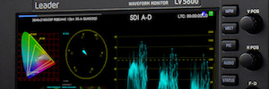 Fifty Fifty Post Production monitoriza los flujos UHD HDR con Leader LV5600