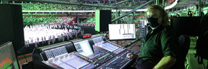 Optocore managed more than a thousand network audio signals at the Tokyo 2020 ceremonies