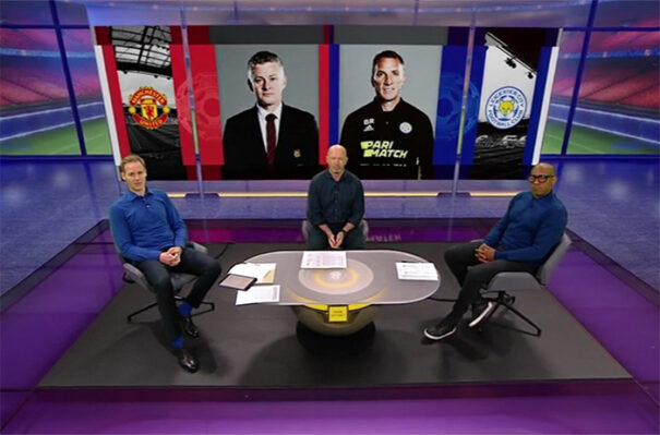 Vizrt BBC Sport - Estudio virtual