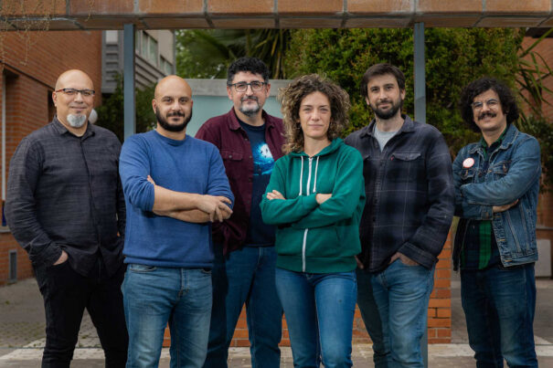 Amparo Martínez, Manuel Terceño y Darío García García, socios de Antípodas Film Lab