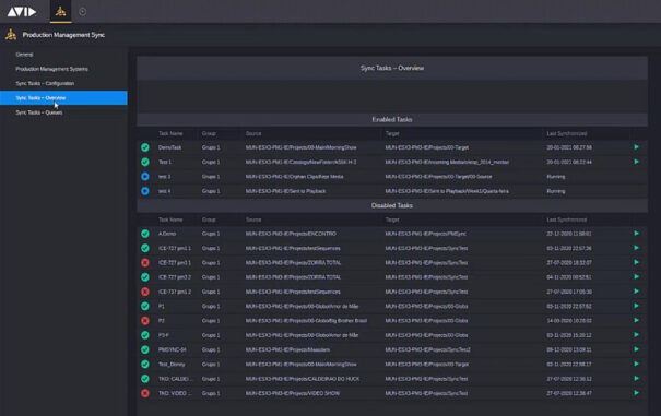 Avid - MediaCentral Sync