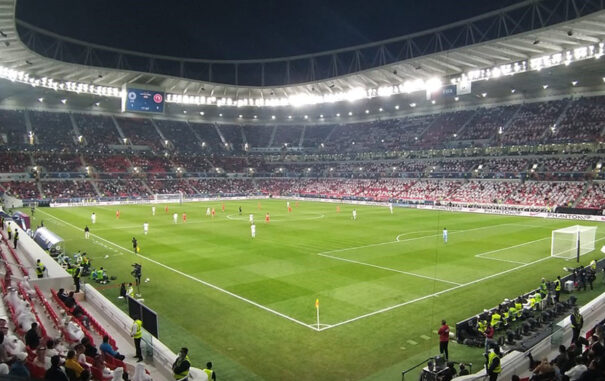 Globecast - Gravity Media - Estádio de futebol