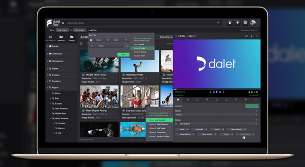 Dalet Flex - Desktop - UI