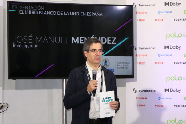 José Manuel Menéndez, presentación Libro Blanco de UHD Spain en la 4K-HDR Summit 2021