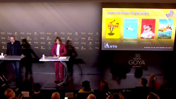 Lectura de nominados a la 36ª edición de los Premios Goya