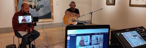 Radio 3 diffuse en direct du Thyssen un concert du Niño de Elche utilisant la 5G et les technologies cloud