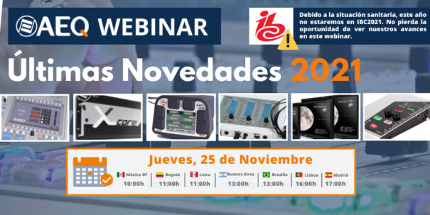 Webinar - AEQ Noviembre 2021 - Convocatoria