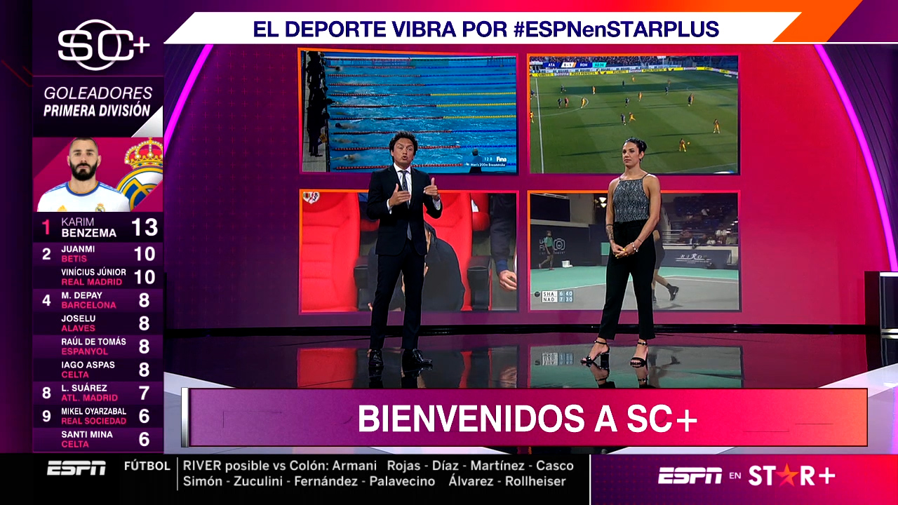 wTVision provides ESPN Latin America with live data and graphics solution