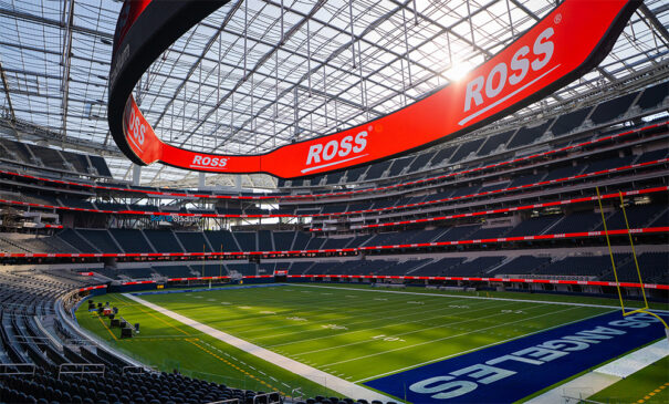 Ross Video - Van Wagner - NFL - SoFi Stadium - 2022