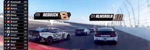 Fox Sports estrena el grafismo inteligente de Viz AI en las 500 millas de Daytona