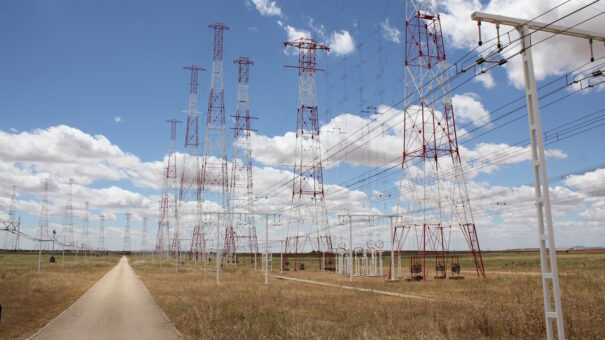 Antennes REE à ondes courtes à Noblejas (Tolède)