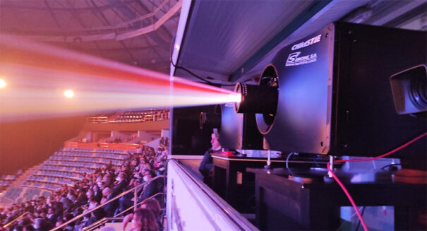 5 cinema technologies - Laser projector - Malaga Festival (Photo: Sercine)