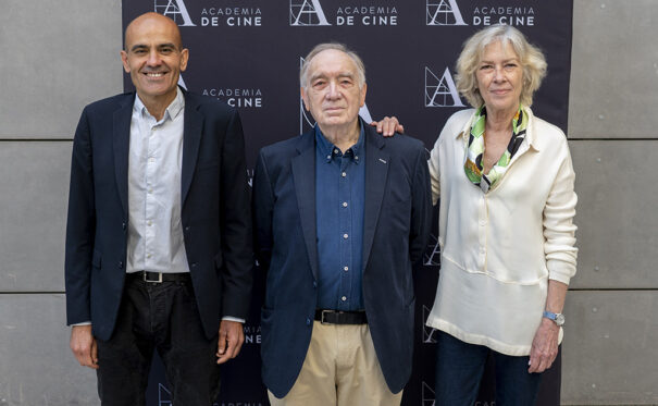 Fernando Méndez-Leite - Presidente Academia de Cine - Rafael Portela - Susi Sánchez (Foto: Alberto Ortega)