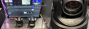 TV Pro Gear incluye cámaras PTZ JVC en sus nuevos flypacks 4K