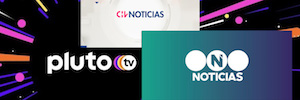 Pluto Tv incorpora los canales informativos de Chilevisión y Telefe