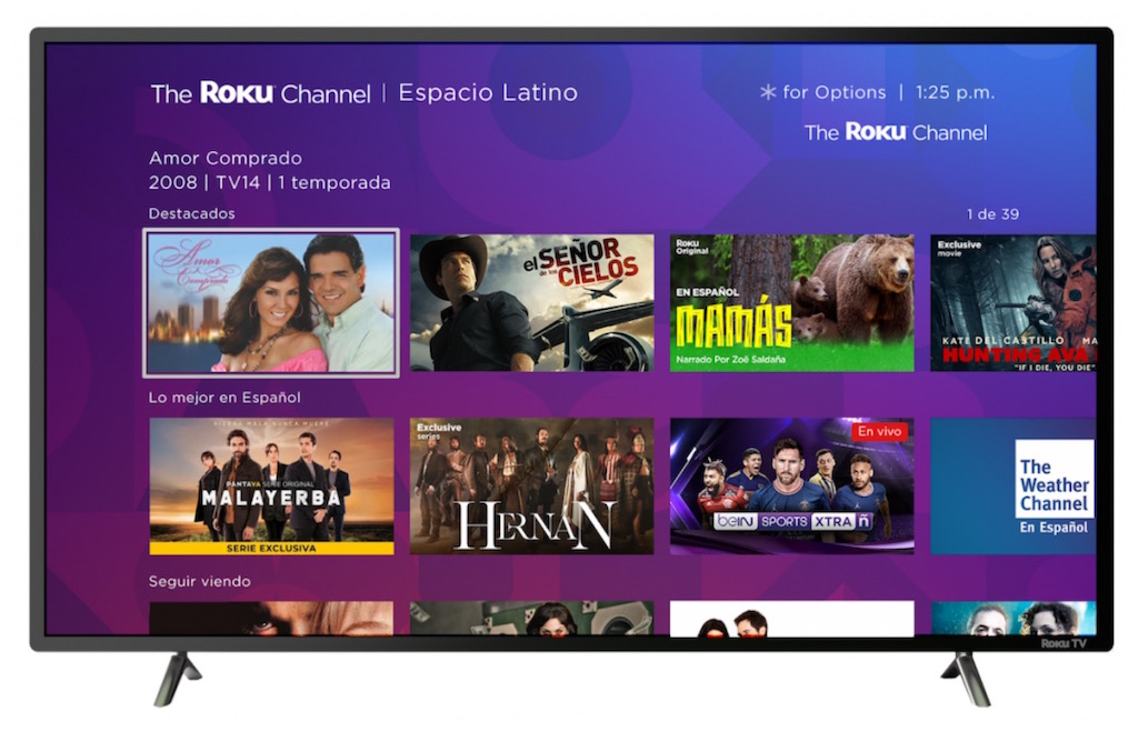 Roku lanza Espacio Latino para el hispanohablante de