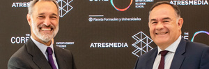 Atresmedia and The Core will create degree and master's programs aimed at the audiovisual world