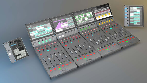 Calrec Type R Fader Group IBC 2022