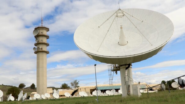 Telepuerto TSA en La Armuña de Tajuña