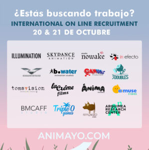 Animayo - Jornadas recrutamiento - International On Line - 2022