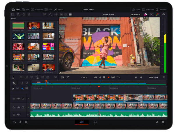 Davinci Resolve for iPad